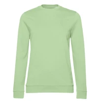 Sudadera de trabajo con cuello redondo Set In Mujer B&C Collection - BCWW02W