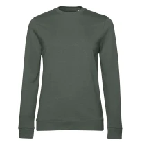 Sudadera de trabajo con cuello redondo Set In Mujer B&C Collection - BCWW02W