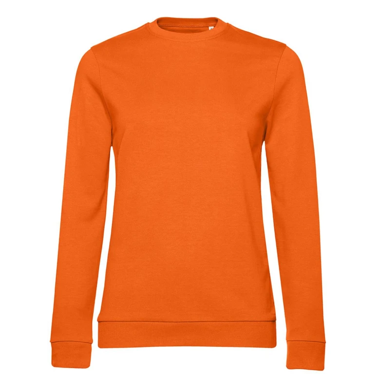 Sudadera de trabajo con cuello redondo Set In Mujer B&C Collection - BCWW02W