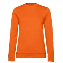 Sudadera de trabajo con cuello redondo Set In Mujer B&C Collection - BCWW02W