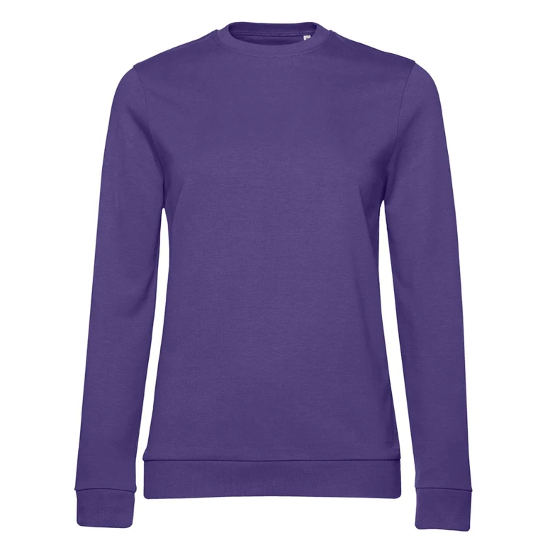 Sudadera de trabajo con cuello redondo Set In Mujer B&C Collection - BCWW02W