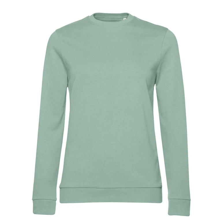 Sudadera de trabajo con cuello redondo Set In Mujer B&C Collection - BCWW02W