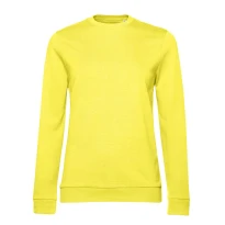 Sudadera de trabajo con cuello redondo Set In Mujer B&C Collection - BCWW02W