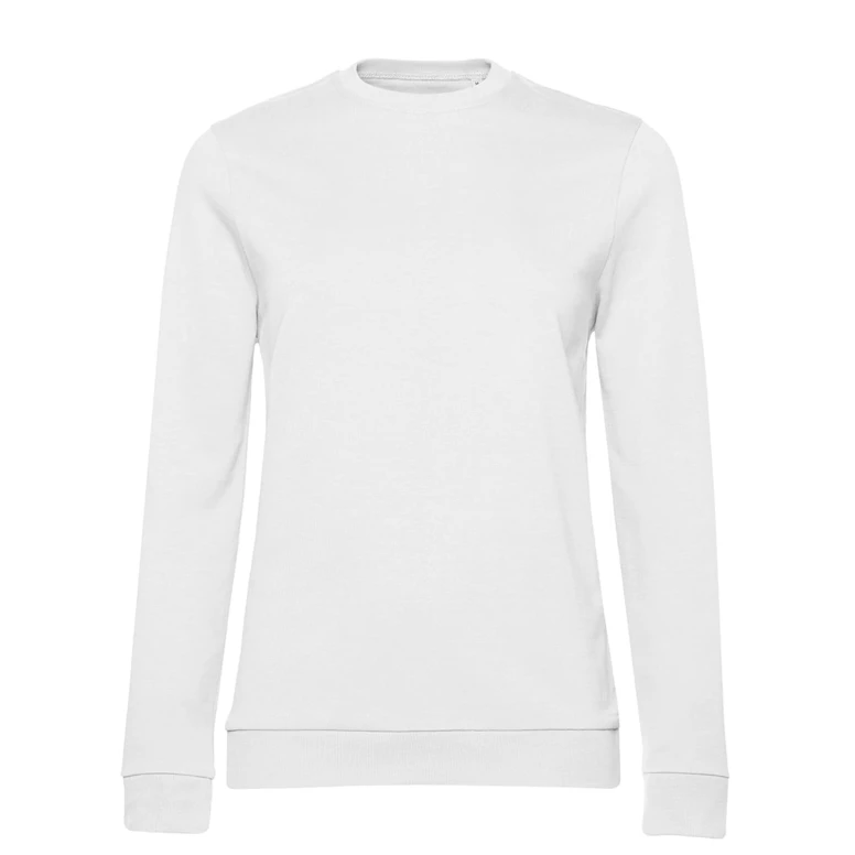 Sudadera de trabajo con cuello redondo Set In Mujer B&C Collection - BCWW02W