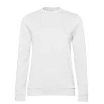 Sudadera de trabajo con cuello redondo Set In Mujer B&C Collection - BCWW02W