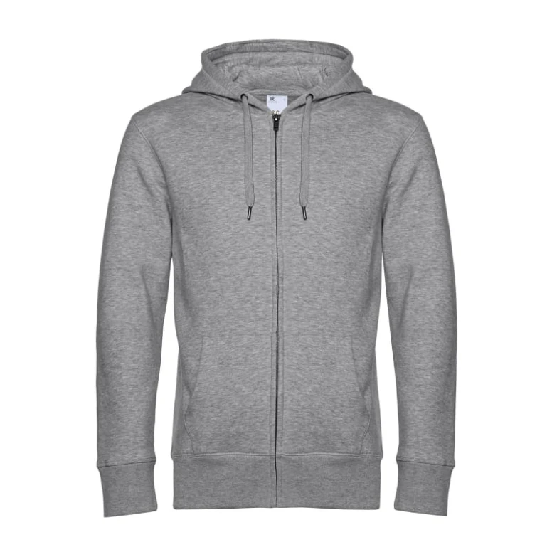 Sudadera de trabajo King con capucha y cremallera completa B&C Collection - BCWU03K
