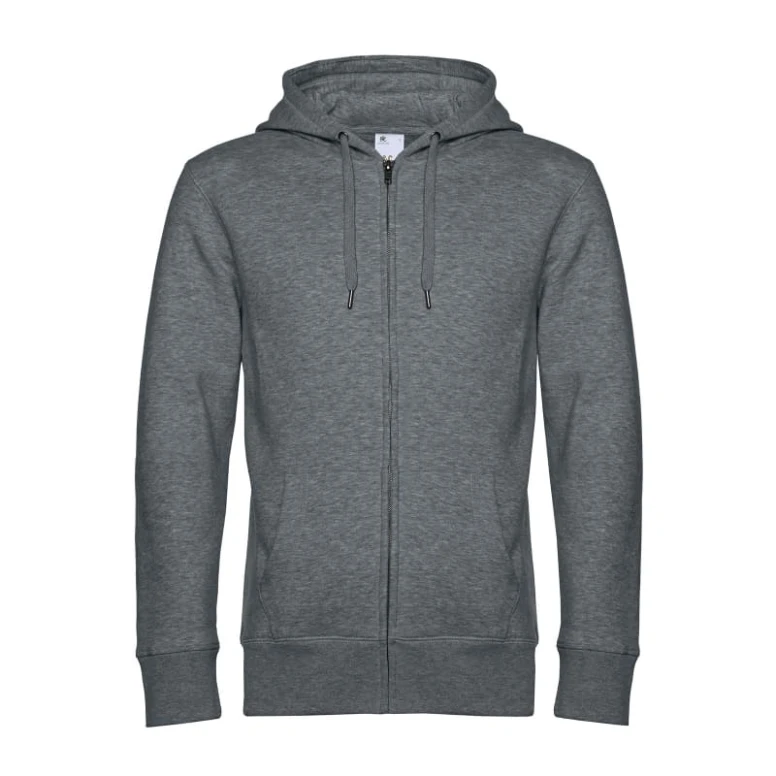Sudadera de trabajo King con capucha y cremallera completa B&C Collection - BCWU03K