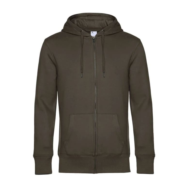 Sudadera de trabajo King con capucha y cremallera completa B&C Collection - BCWU03K