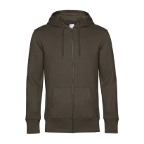 Sudadera de trabajo King con capucha y cremallera completa B&C Collection - BCWU03K