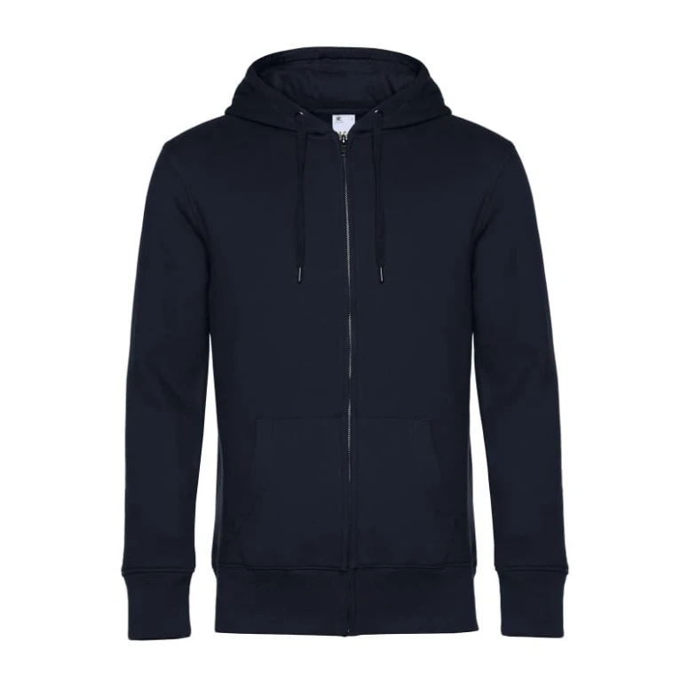 Sudadera de trabajo King con capucha y cremallera completa B&C Collection - BCWU03K
