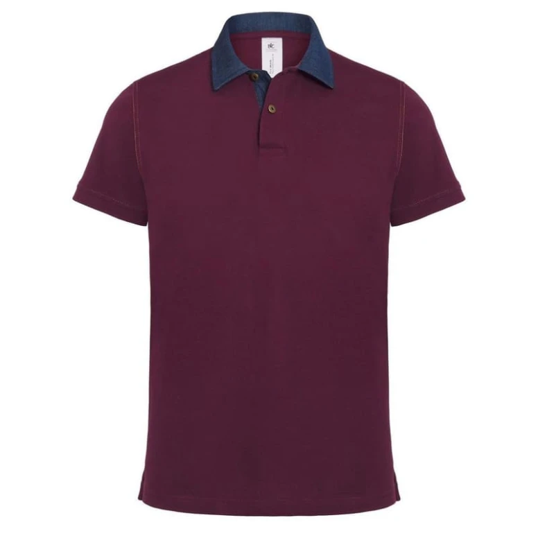 Polo de trabajo Dnm Forward de manga corta B&C Collection - BCPMD30