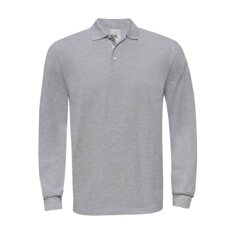 Polo de trabajo Heavymill LSL B&C Collection - BCPU423