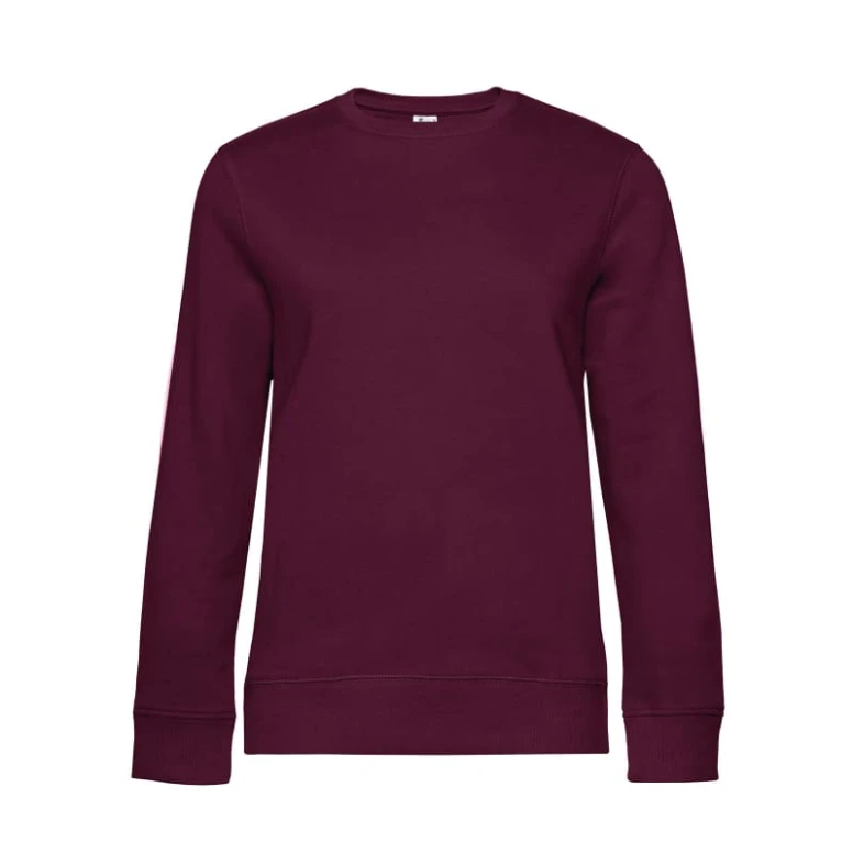 Sudadera de trabajo Queen Crew Neck Mujer B&C Collection - BCWW01Q