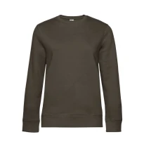 Sudadera de trabajo Queen Crew Neck Mujer B&C Collection - BCWW01Q