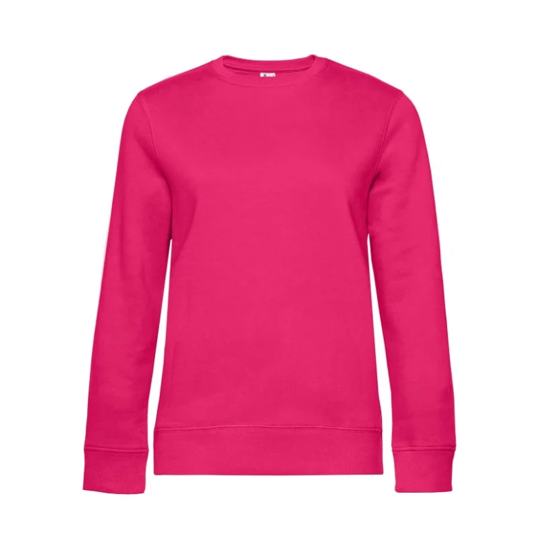Sudadera de trabajo Queen Crew Neck Mujer B&C Collection - BCWW01Q