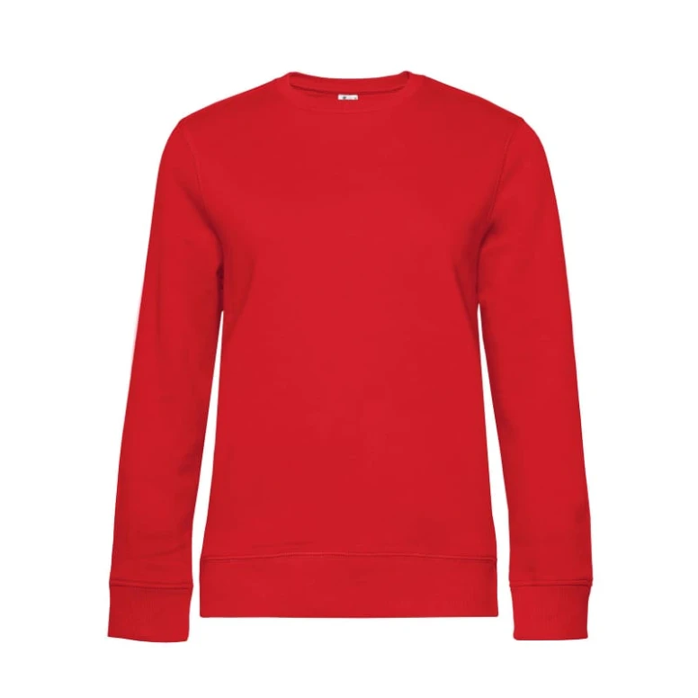 Sudadera de trabajo Queen Crew Neck Mujer B&C Collection - BCWW01Q