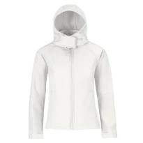 Chaqueta de trabajo con capucha Softshell Strech Mujer B&C Collection - BCJW937