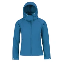 Chaqueta de trabajo con capucha Softshell Strech Mujer B&C Collection - BCJW937