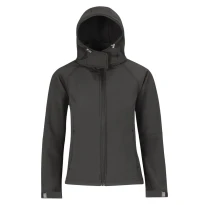 Chaqueta de trabajo con capucha Softshell Strech Mujer B&C Collection - BCJW937