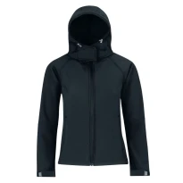 Chaqueta de trabajo con capucha Softshell Strech Mujer B&C Collection - BCJW937