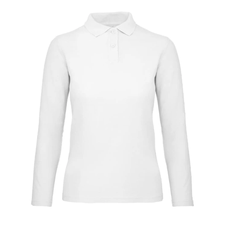 Polo de trabajo ID.001 LSL Mujer de manga larga B&C Collection - BCPWI13