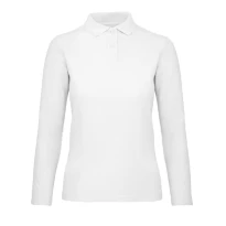 Polo de trabajo ID.001 LSL Mujer de manga larga B&C Collection - BCPWI13