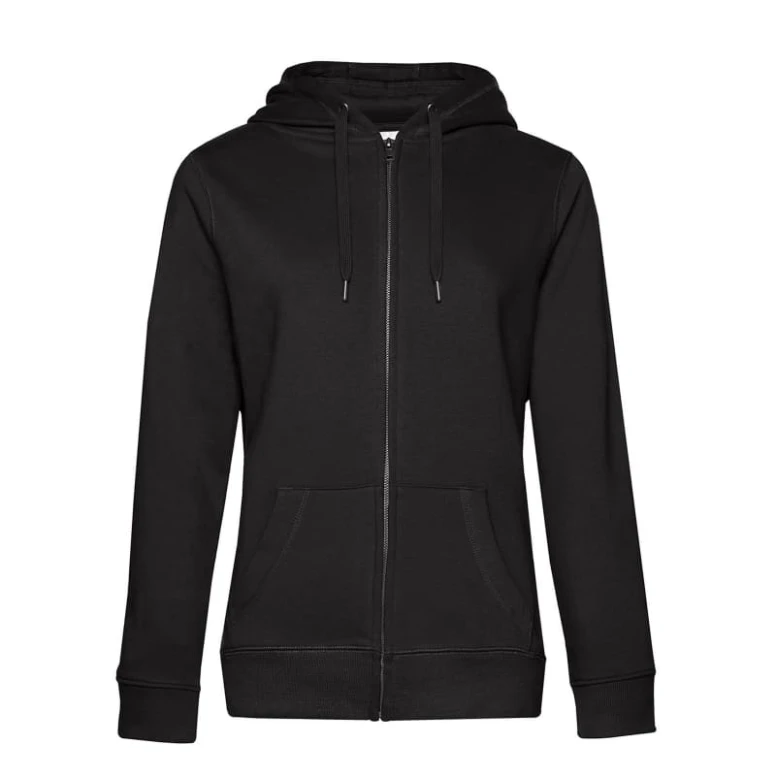 Sudadera de trabajo Queen con capucha y cremallera completa Mujer B&C Collection - BCWW03Q