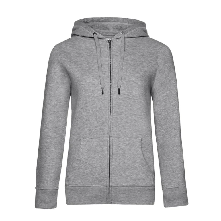 Sudadera de trabajo Queen con capucha y cremallera completa Mujer B&C Collection - BCWW03Q