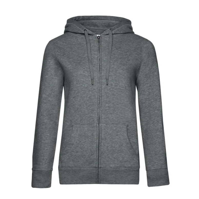 Sudadera de trabajo Queen con capucha y cremallera completa Mujer B&C Collection - BCWW03Q
