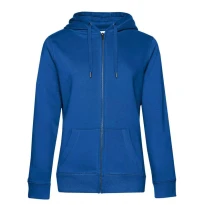 Sudadera de trabajo Queen con capucha y cremallera completa Mujer B&C Collection - BCWW03Q