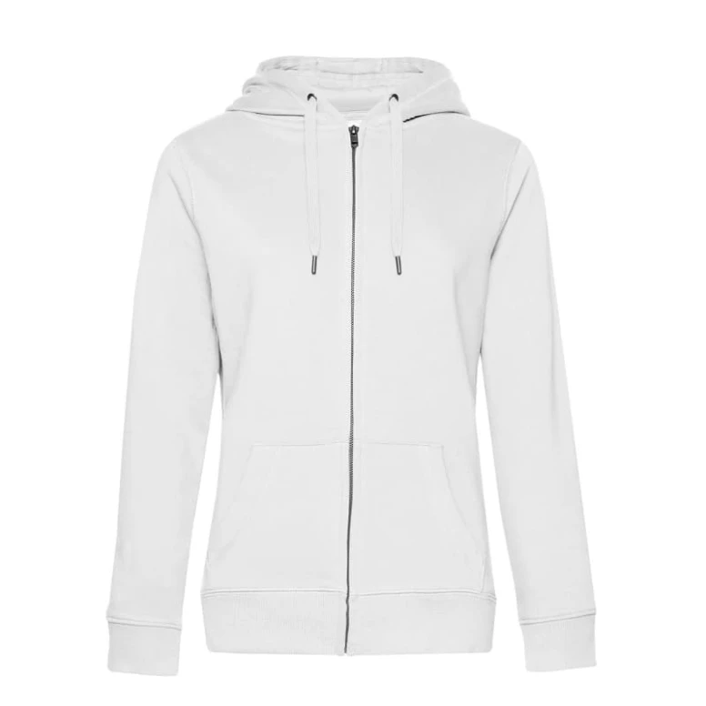 Sudadera de trabajo Queen con capucha y cremallera completa Mujer B&C Collection - BCWW03Q