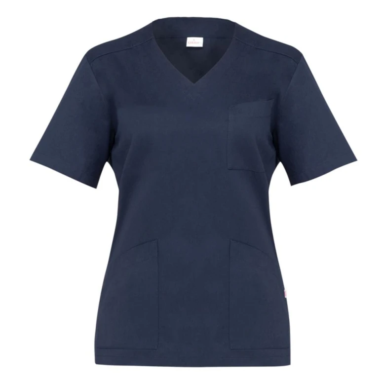 Blusa de trabajo 100% Algodón Multibolsillos Milena Mujer Giblor's 21P03K196