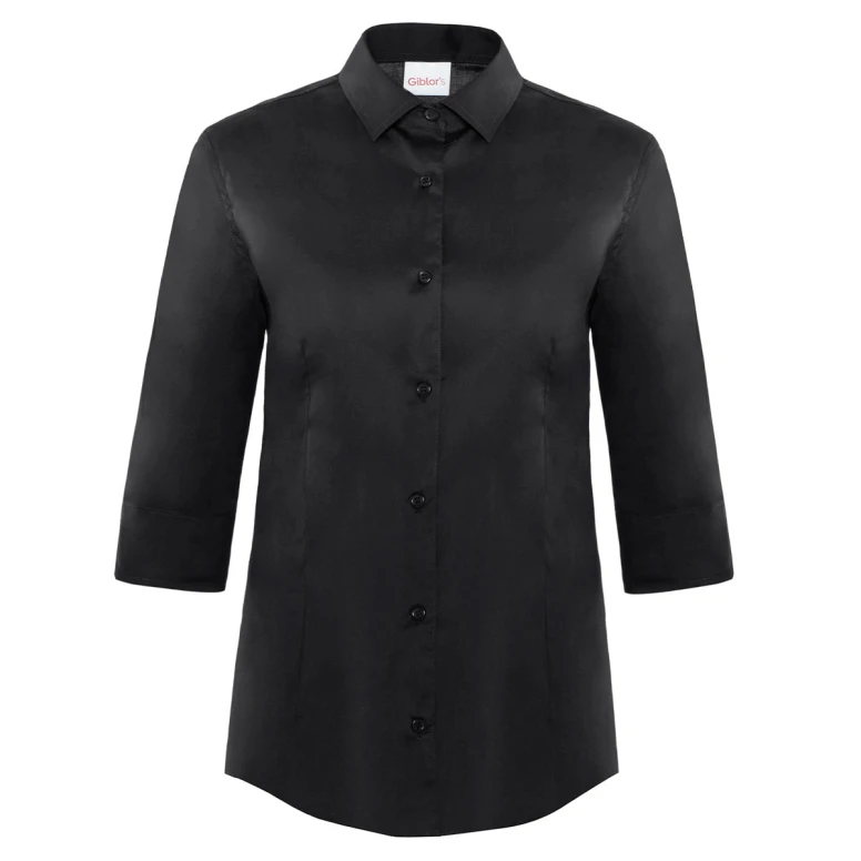 Camisa de trabajo con manga 3/4 Stretch Giblor's Flavia Mujer 19P01N087