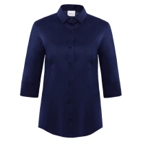 Camisa de trabajo con manga 3/4 Stretch Giblor's Flavia Mujer 19P01N087