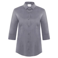 Camisa de trabajo con manga 3/4 Stretch Giblor's Flavia Mujer 19P01N087