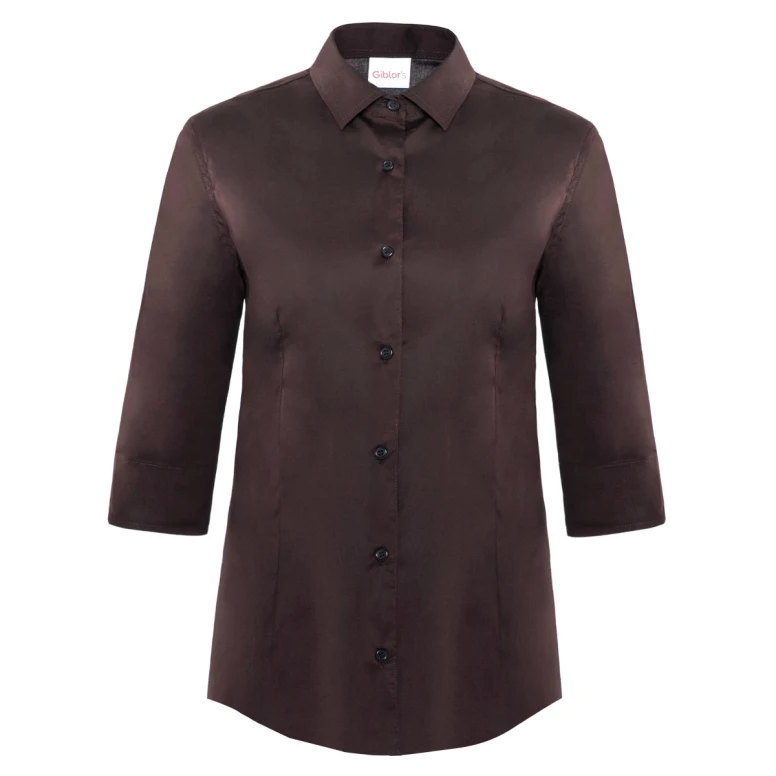 Camisa de trabajo con manga 3/4 Stretch Giblor's Flavia Mujer 19P01N087