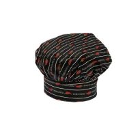 Gorro de trabajo de Chef 100% Algodón Giblor's Toque 10M416
