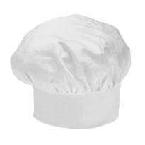 2 Piezas - Gorro de trabajo de Chef 100% Algodón Giblor's Toque 416