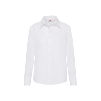 Camisa de trabajo Popeline Mujer de manga larga Fruit Of The Loom FR650120