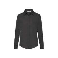 Camisa de trabajo Popeline Mujer de manga larga Fruit Of The Loom FR650120