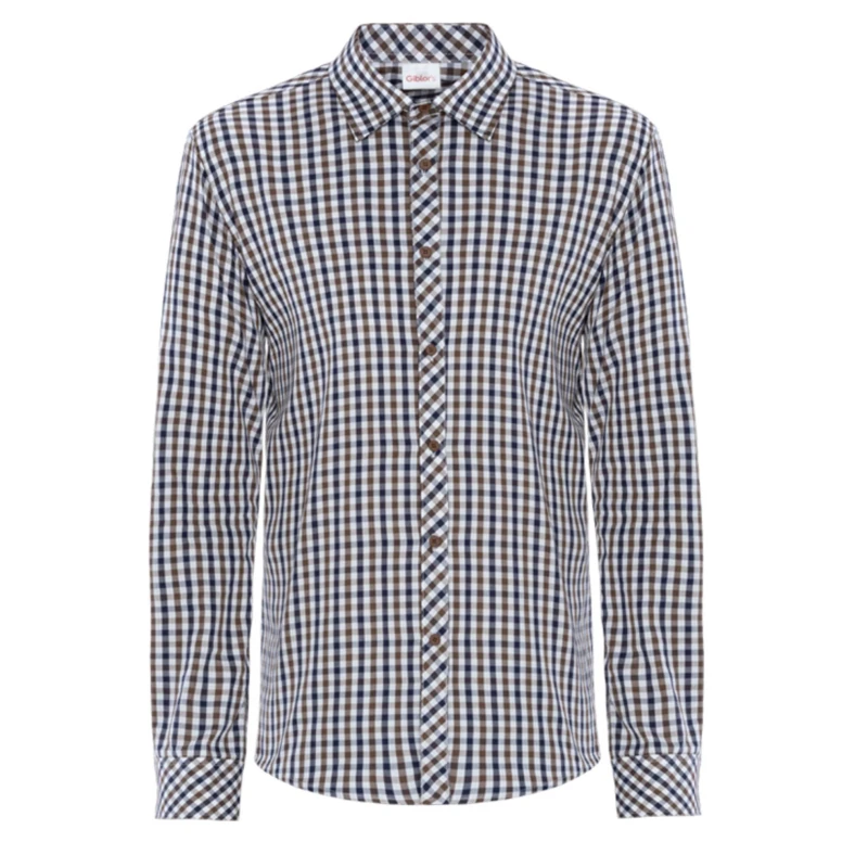 Camisa de trabajo de manga larga 100% Algodón Giblor's Boris 19P01N090