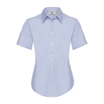 Camisa de trabajo Oxford Mujer de manga corta Fruit Of The Loom - FR650000
