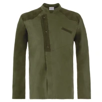 Liquidación total - Chaqueta de trabajo Cocinero Giblor's Goose 20P08G170 color Verde militar Talla XL