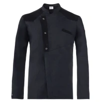 Liquidación total - Chaqueta de trabajo Cocinero Giblor's Goose 20P08G170 color Verde militar Talla XL 2