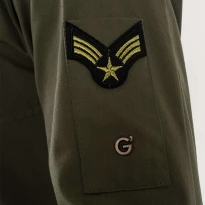 Liquidación total - Chaqueta de trabajo Cocinero Giblor's Goose 20P08G170 color Verde militar Talla XL