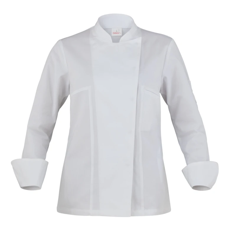 Chaqueta mao de trabajo Chef 100% Algodón Giblor's Agata Mujer 23P08G342