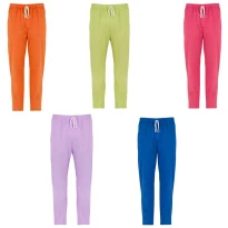 Pantalón de trabajo Pitagora 100% Algodón Multibolsillos Giblor's Q3P00246