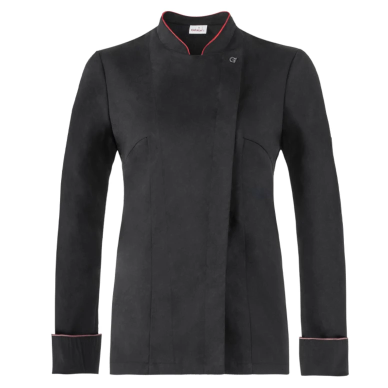 Chaqueta de trabajo de manga larga Chef Giblor's Emy Mujer 20P08G168