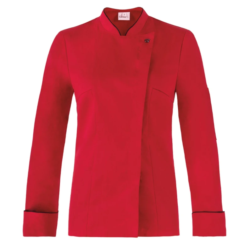 Chaqueta de trabajo de manga larga Chef Giblor's Emy Mujer 20P08G168