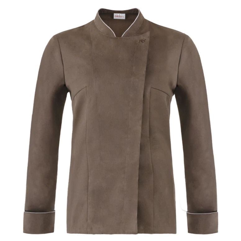 Chaqueta de trabajo de manga larga Chef Giblor's Emy Mujer 20P08G168